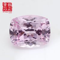 Sakura Rosa Laborgezüchteter Saphir in Kissenform, loser Korund-Edelstein, kundenspezifische Größen, Großhandel für Schmuckherstellung und DIY-Einstellung
