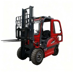 Chariots élévateurs personnalisés ANXING 3 tonnes à système de transmission haute efficacité, faible consommation d'énergie, pneus pleins/pneumatiques, déplaceur latéral - Product Image 1