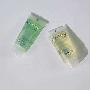 Khách Sạn Mỹ Phẩm Biểu Tượng Tùy Chỉnh Giá Rẻ 20Ml Mini Dầu Gội Điều Hòa Ống Khách Sạn Phòng Tắm Đồ Trong Nhà Tắm - Product Image 5