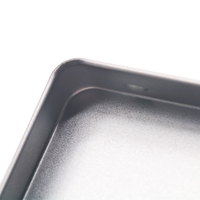 Boîte de bidon d'emballage d'ombre à paupières rectangle haut de gamme OEM ODM avec miroir