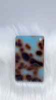 Plaque en acrylique moulée de luxe motif écaille de tortue pour jeu de Mahjong, tuiles de Mahjong américaines