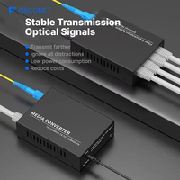 Fibconet HTB-3100-A/B 100M Single Mode Single Fiber SC Transceiver A/B Terminal 1 Set Garansi 20 Tahun