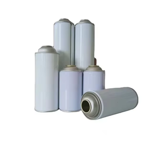 Peinture au latex aérosol vide boîte de conserve en fer blanc