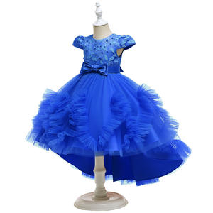 Robe de princesse en dentelle pour filles, robe florale pour enfants, vêtements pour filles, robe de fête d'anniversaire pour enfants, costume tutu, vestidos - Product Image 6