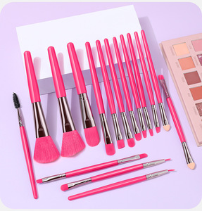 16pcs nueva fluorescente neón <span class=keywords><strong>de</strong></span> color <span class=keywords><strong>maquillaje</strong></span> cepillo <span class=keywords><strong>de</strong></span> sombra <span class=keywords><strong>de</strong></span> ojos cepillo <span class=keywords><strong>de</strong></span> mezcla conjuntos - Product Image 3