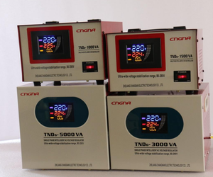 TND-3000VA 単相銅製自動電圧調整器 AC 3000W LED電源安定器 家庭用およびSVC用高効率 - Product Image 4