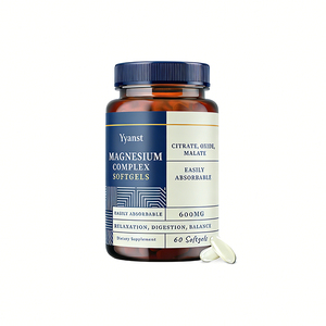 High quality private label calm & relaxation leg cramp support healthy digestion Magnesium Capsules - Product Image 1