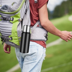 Bouteille isotherme sous vide à grande capacité 1,5 L avec tasse, en acier inoxydable, pour café, boissons chaudes et froides, gourde à eau - Product Image 5