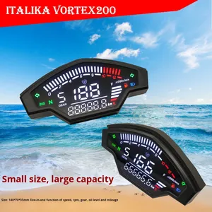 เครื่องมือ AKT200รถจักรยานยนต์ vort-X 200เครื่องวัดความเร็ว italika ติดตั้งเครื่องวัดระยะทางอิเล็กทรอนิกส์ - Product Image 4