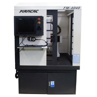Machine de fraisage CNC miniature de haute précision Jinan Firmcnc pour la gravure sur métal, aluminium, laiton, acier