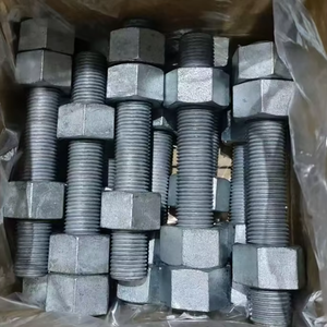 Chấp nhận tùy chỉnh thép carbon M12-M42 cao cấp 8.8 10.9 12.9 <span class=keywords><strong>Stud</strong></span> bu lông với nặng Hex hạt - Product Image 4