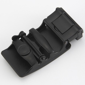 Cinturón de Hombre de 3.5CM con Hebilla Automática de Lujo, Accesorios Casuales y de Negocios, Logotipo Personalizable, Hecho de Zinc y Plástico - Product Image 2