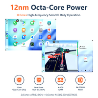 Autoradio universel Android 12 LODARK N5 11,5 pouces avec bouton unique, lecteur multimédia BT FM AM, Android CarPlay, WIFI 5G, navigation GPS