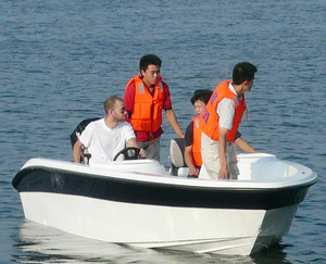 Venta Directa de Fábrica, Embarcación de Pesca de Fibra de Vidrio para Deportes Acuáticos, Bote Tender de Alta Velocidad Personalizado - Product Image 6