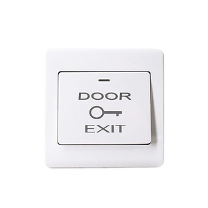 Surface Mounting <strong>Exit</strong> <strong>Button</strong> Plastic Normal Open NO/COM for Access Control System - Product Image 1