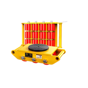 Transport en entrepôt robuste de 5 tonnes, 6 tonnes et 8 tonnes Plate-forme manuelle Réservoir direct Cargo Chariots poussés à la main et patins à glace - Product Image 2