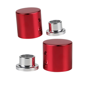 OEM personnalisé métal usinage CNC pièces tournantes plaqué or coulée bouteille de <span class=keywords><strong>parfum</strong></span> en laiton aluminium bouchons couvercle - Product Image 3