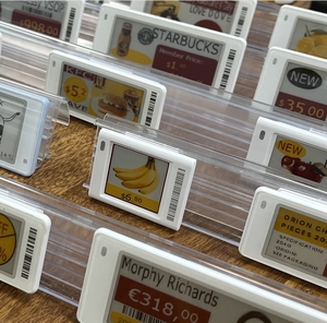 1.02 "E-Ink avec contrôleur 1.54 pouces E Ink Display Oem Odm taille personnalisée usine Esl étiquette d'étagère électronique étiquette de prix numérique - Product Image 3