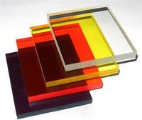 Feuille de plexiglas transparente en acrylique, feuille de verre acrylique, feuille d'acrylique colorée 1220x2440mm 3mm 4mm 10mm