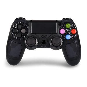 Precio bajo Liquidación Alta calidad Inalámbrico BT P4 Controlador de juegos Juego de función completa Controladores de joystick de doble choque para <span class=keywords><strong>PC</strong></span> - Product Image 1
