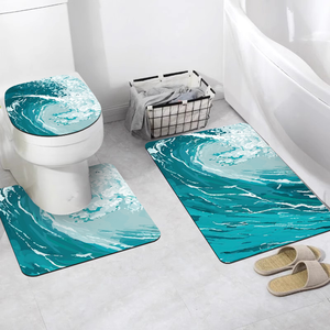 Shengde không trượt sàn thảm đá cẩm thạch Thiết kế phòng đệm nhà vệ sinh phòng tắm thấm Kid <span class=keywords><strong>Bath</strong></span> <span class=keywords><strong>mat</strong></span> - Product Image 2