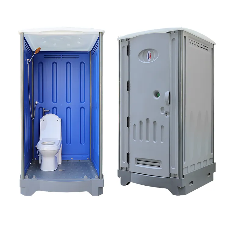 Double couche portable toilette salle de bain événement toilette mobile pour porta pot toilette extérieure
