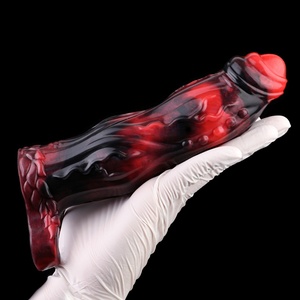 Funda para Pene NNSX XL con Partículas, Funda Alargadora de Pene con Anillo para el Pene, Extensor de Pene Monster, Juguete Sexual para Adultos - Product Image 3