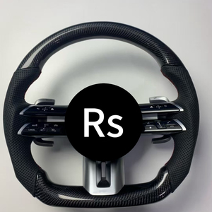Volante OEM para <span class=keywords><strong>Mercedes</strong></span>-Benz, de Cuero y Fibra de Carbono, 4 Radios, para Actualización de <span class=keywords><strong>Clase</strong></span> C/E/<span class=keywords><strong>G</strong></span> - Product Image 2