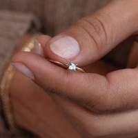 Bague en argent sterling 925 plaqué or 14k 18k avec pierre de naissance saphir bleu rubis perle naturelle améthyste opale pierre dorée
