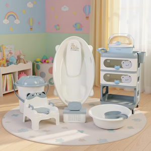 Meilleures baignoires et bassins de bain pour bébé, ensemble de <span class=keywords><strong>9</strong></span> pièces pour nouveau-né - Product Image 6