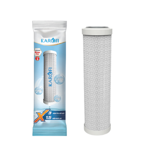 Cartucho de Filtro de Agua Karofi Smax Pro 3, Prefiltro de Repuesto para Sistemas de Ósmosis Inversa, Prefiltro de Carbón, Garantía de 1 Año - Product Image 1