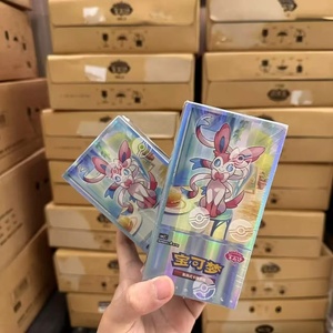 Miễn Phí Vận Chuyển Mù Hộp Poke Mon Đá Quý Vol 2 Chính Hãng Đơn Giản Trung Quốc Thu Tcg Thẻ Trò Chơi Pokemoned Booster Hộp - Product Image 1