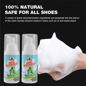 Nettoyant pour chaussures de haute qualité, mousse fine personnalisée pour les voyages, restaure la brillance naturelle, élimine les taches, pour les baskets - Product Image 4