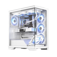 White Sea View Room Gaming PC Case Computadora de escritorio Cajas y torres Computadora