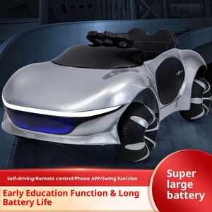 Nuovo arrivo bambini giocattolo elettrico Concept Car 4WD telecomando con luci brillanti musica perfetta per i regali di vacanza delle ragazze dei ragazzi - Product Image 5