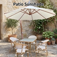 Parasol de jardin, parasol d'extérieur, parasol de terrasse, parasol de luxe moderne pour l'extérieur
