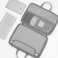 Etui pour ordinateur portable unisexe en cuir PU imperméable de 11 à 17 pouces housse d'ordinateur ouverte housse Macbook pochette pour ordinateur portable pour femme