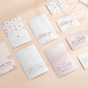 Biglietti d'auguri semplici ed ecologici in carta per il Festival del Doppio Settimo, San Valentino, compleanno, ringraziamento e auguri. - Product Image 2