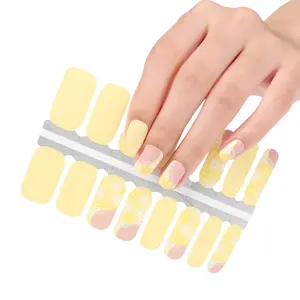 Nail Sticker Printing Paper Custom Design Wholesale Nail Wrap