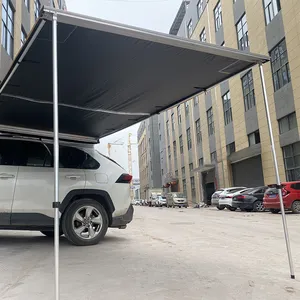 Auto Retractable Car Side Tent AUTO Quickly Open Car Awning Accessories Suv Car Roof Side Box Awning 4x4 4wd Awning for Camping