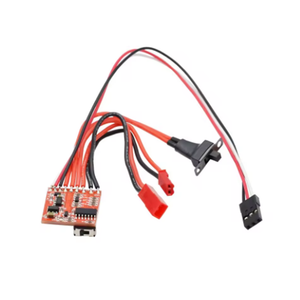 ESC Bidireccional con Freno 10A 20A 30A Conmutable sin Freno para Coche y Barco RC - Product Image 3