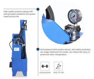 <span class=keywords><strong>Machine</strong></span> à riveter les garnitures de frein pour la fabrication de garnitures de rupture de camion, riveteuse à chaîne à rouleaux à oeillet rond avec énergie hydraulique - Product Image 5