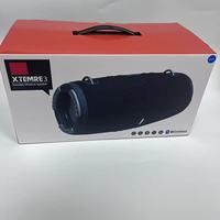 Xtreme3 Enceinte sans fil avec deux poignées, en tissu maillé, résistante à l'eau, lecteur audio pour fêtes, longue autonomie de la batterie, modèle d'usine