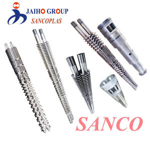 Hélice Cónica Doble CM65/132 y Cilindro para Máquina Extrusora - Product Image 6