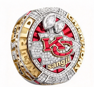 2019 <span class=keywords><strong>Kansas</strong></span> City Chiefs Meisterschaftsring Football-Fan Sammlerstück Herrenring auf Lager - Product Image 1