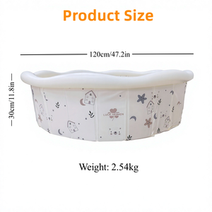 Kolam Bola Lipat Portabel Anti-Selip untuk Anak-Anak dan Anjing, Penggunaan Dalam & Luar Ruangan, Halaman Belakang - Product Image 4