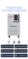 Estabilizadores de Voltaje Automáticos Trifásicos de Alta Precisión FWKJ de 15KVA y 220V, CA 50Hz/60Hz, para Regulador de Voltaje SVC/TNS