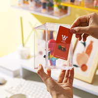 Clear Figure étuis de rangement pour boîte d'affichage jouet Figure Bearbrick Mini figurines organisateur présentoir conteneur