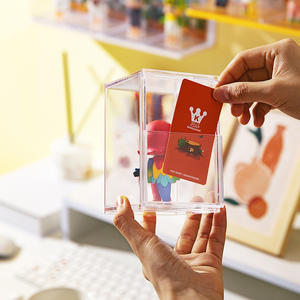 Clear Figure étuis de rangement pour boîte d'affichage jouet Figure Bearbrick Mini figurines organisateur présentoir conteneur - Product Image 4