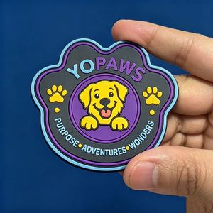 Customization Pvc <b>Sew</b>-<b>On</b> <b>Patches</b> PVC Rubber Animal Clothing Labels for Bags Hats Caps Easy-to-Apply <b>Sew</b>-<b>On</b> Applique Stickers - Product Image 2